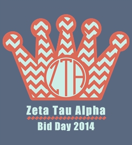 Zeta Tau Alpha t-shirt design 74