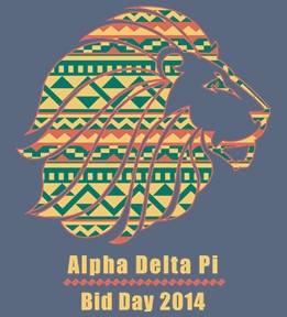 Alpha Delta Pi t-shirt design 46