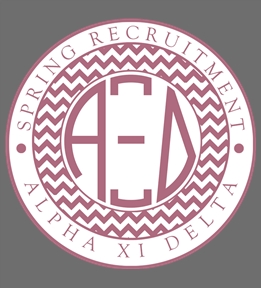 Custom Alpha Xi Delta Shirts | Design Online at UberPrints.com