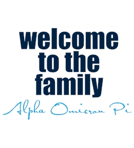 Alpha Omicron Pi t-shirt design 144