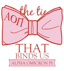 Alpha Omicron Pi t-shirt design 118