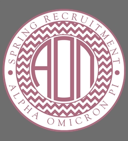 Alpha Omicron Pi t-shirt design 41