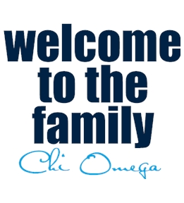 Chi Omega t-shirt design 129