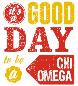 Chi Omega t-shirt design 110