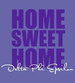 Delta Phi Epsilon t-shirt design 126