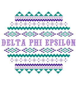 Delta Phi Epsilon t-shirt design 125