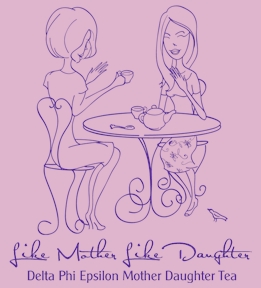 Delta Phi Epsilon t-shirt design 114