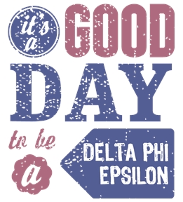 Delta Phi Epsilon t-shirt design 116