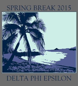 Delta Phi Epsilon t-shirt design 78