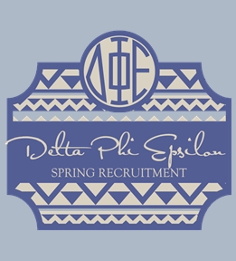 Delta Phi Epsilon t-shirt design 71