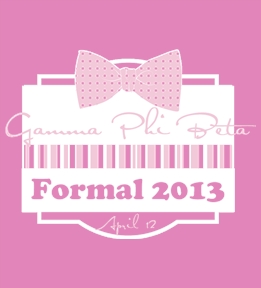 Gamma Phi Beta t-shirt design 121