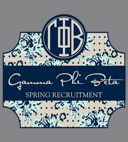 Gamma Phi Beta t-shirt design 44