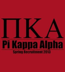 Pi Kappa Alpha t-shirt design 80