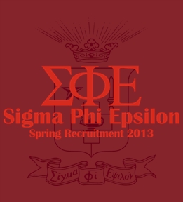 Sigma Phi Epsilon t-shirt design 92