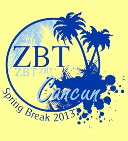 Zeta Beta Tau t-shirt design 98