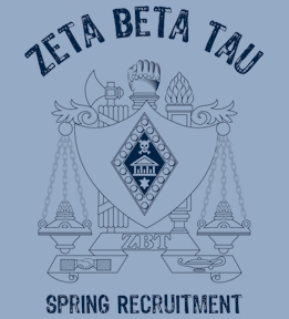 Zeta Beta Tau t-shirt design 91