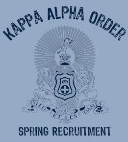 Kappa Alpha Order t-shirt design 104