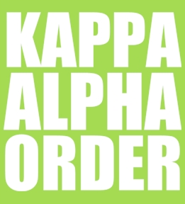 Kappa Alpha Order t-shirt design 81