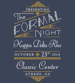 Kappa Delta Rho t-shirt design 59