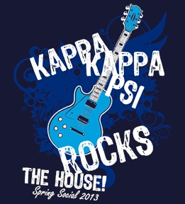 Kappa Kappa Psi t-shirt design 106