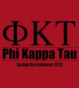 Phi Kappa Tau t-shirt design 80