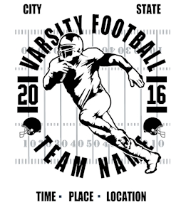 Football t-shirt design 35