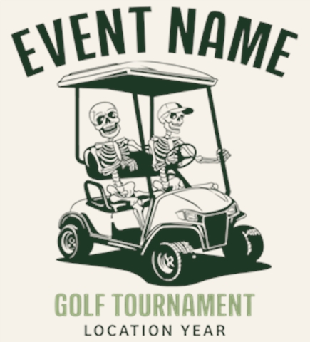 Golf t-shirt design 19