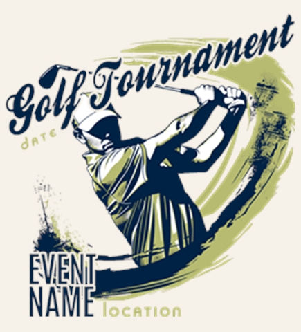 Golf t-shirt design 22