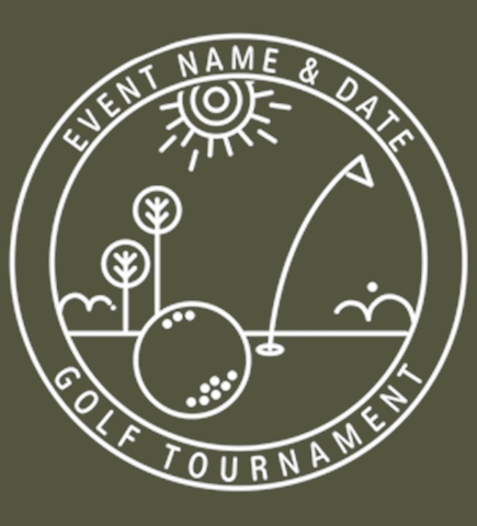 Golf t-shirt design 34