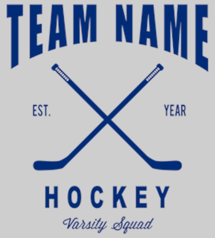 Hockey t-shirt design 6