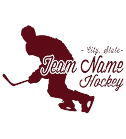Hockey t-shirt design 17