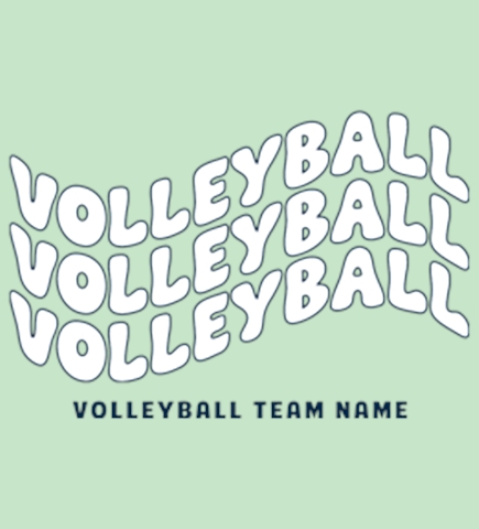 Volleyball t-shirt design 14