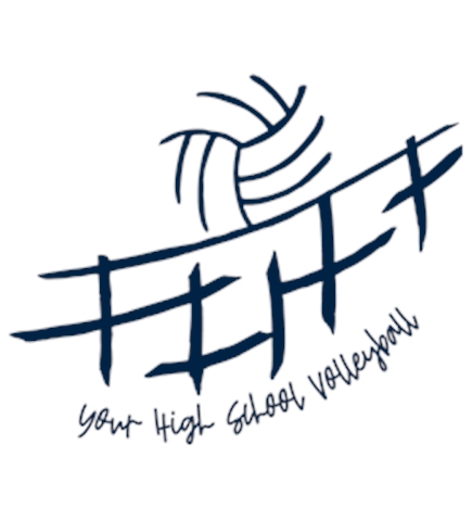 Volleyball t-shirt design 42