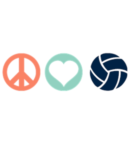 Volleyball t-shirt design 43