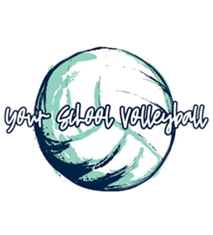 Volleyball t-shirt design 34