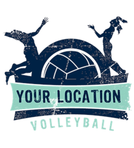 Volleyball t-shirt design 33