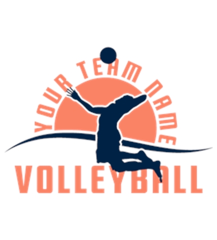 Volleyball t-shirt design 31