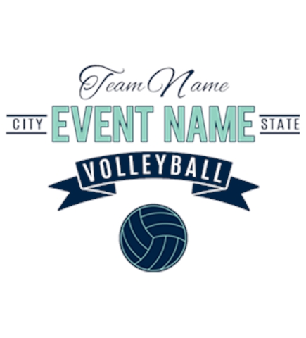 Volleyball t-shirt design 41
