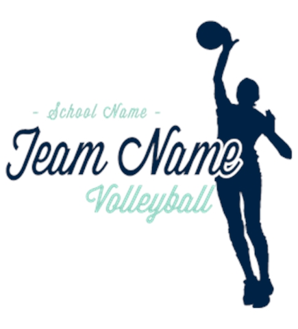 Volleyball t-shirt design 26