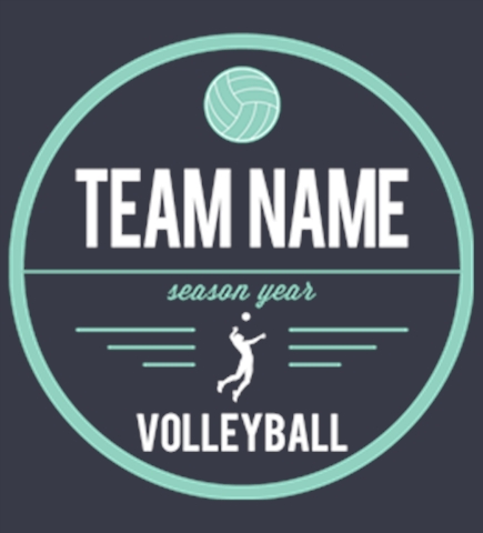 Volleyball t-shirt design 23