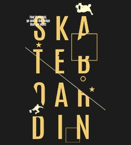 Skateboarding t-shirt design 7