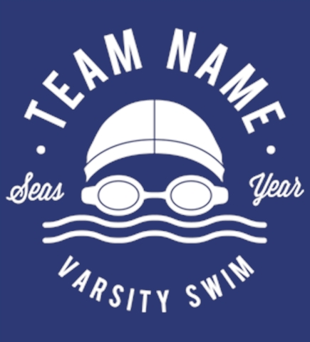 Swimming t-shirt design 10