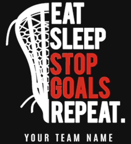 Lacrosse t-shirt design 16