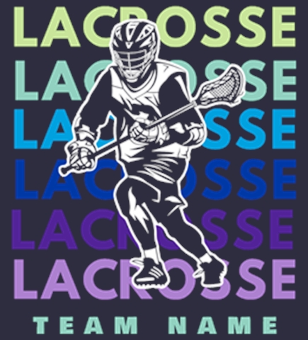 Lacrosse t-shirt design 23