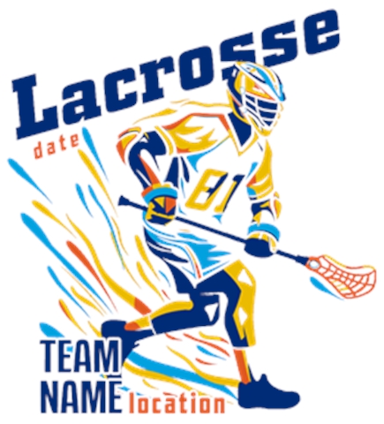 Lacrosse t-shirt design 26