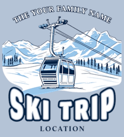 Winter Vacation t-shirt design 8