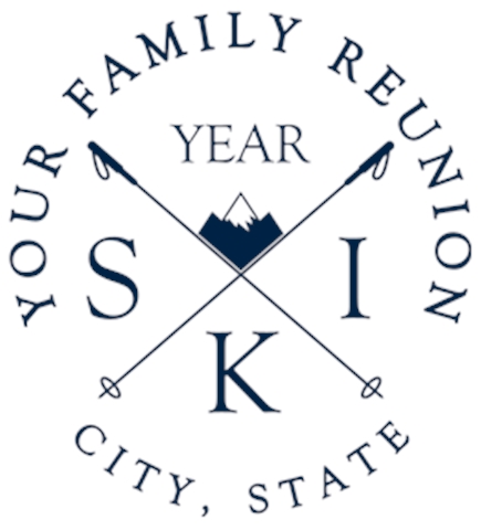 Skiing t-shirt design 39