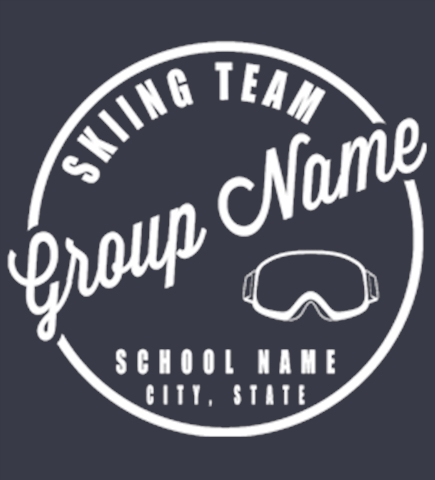 Skiing t-shirt design 23