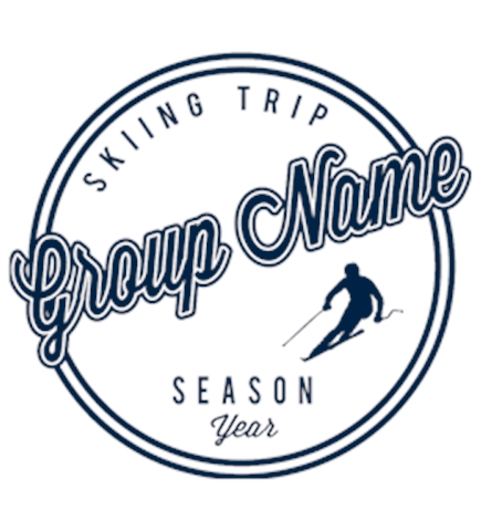 Skiing t-shirt design 37