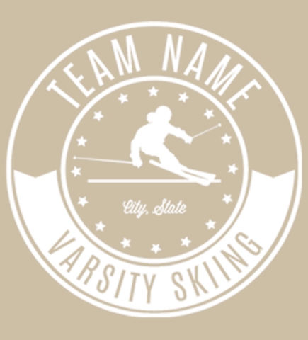 Skiing t-shirt design 48